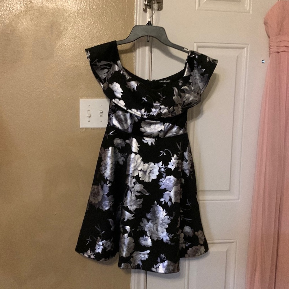 Black & Silver dress